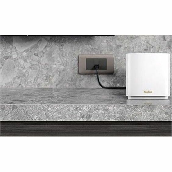 Asus ZenWiFi ET8 (W-3-PK) Wi-Fi 6E IEEE 802.11 a/b/g/n/ac/ax Ethernet Wireless Router Asus ZenWiFi ET8 (W-3-PK) Wi-Fi 6E IEEE 802.11 a/b/g/n/ac/ax Ethernet Wireless Router